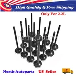 16PCS Exhaust & Intake Valves Kits For 94-97 Honda Accord Isuzu 2.2L VIN4 F22B2. Fixed Price $57.98.
