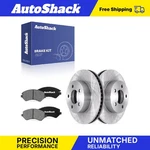 Front Brake Rotors Ceramic Pads For Jeep, Liberty 2002-2007. Fixed Price $80.53.