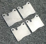 Titanium Brake Pad Shim Heat Shield Set For Lamborghini Countach 1985-1989; Fr. Fixed Price $143.99.