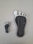 Vintage Hot Rat Street Rod Cal Custom Taiwan Foot Gas/ Dimmer Switch Pedal Cover. Fixed Price $50.00.