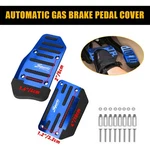 Blue Non-slip Automatic Brake Gas Foot Pedal Throttle Pad Car Cover Parts. Fixed Price $11.99.