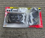 (qty 2) Carfu Energy Manual Automatic Transmission Brake Pedal AC-529A. Fixed Price $17.49.