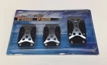 3PC Set Black Brake Gas Clutch Racing Pedal Pads Manual Transmission PDL-8530BK. Fixed Price $20.00.