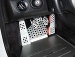 Rennline Pedal Set 4 Piece Rubber Grip Silver Fits 996/986/997/987/CAYMAN. Fixed Price $278.86.