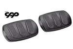 Lokar XBAG-6139 1955-57 Chevy Brake/clutch Pads W/rubber Inserts Black. Fixed Price $146.00.