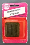 1980-2008 Chrysler Dodge Plymouth Amc Brake Pedal Pad Napa Pt # 670-1007. Fixed Price $14.75.