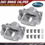 Pair Front Side Disc Brake Caliper With Bracket For Toyota Sienna 2001 2002 2003. Fixed Price $129.99.