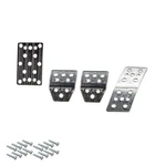 4PC Gripper Pedal Kit Fits 79-04 Mustang 5 Spd Manual Clutch Brake Dead Aluminum. Fixed Price $34.99.