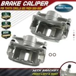 Pair Front Brake Calipers With Bracket For Toyota Corolla Geo Prizm 1993-1997. Fixed Price $120.79.