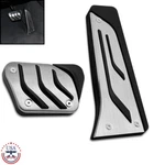 Car Aluminum Footrest Brake Pedals Pad Set For Bmw 6 X1 X3 X5 Series. Fixed Price $12.68.