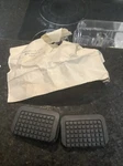 Nos 1957 Ford Brake Pedal Pads Set Of Two B7C-2457-A And Other Years. Fixed Price $30.00.