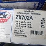 Disc Brake Pad Set-quickstop Wagner ZX702A. Fixed Price $23.00.