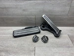 Volkswagen MK6 Gti Manual Pedal Set Silver Trim Used Oem 1K1 721 503. Fixed Price $22.95.