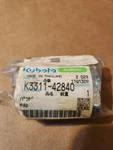 Kubota Pedal Pad K3311-42840 New Free Shipping. Fixed Price $17.00.
