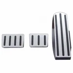 United Pacific 70259 Erator / Brake Clutch Pedal Set Chrome, With For Accel. Fixed Price $237.19.