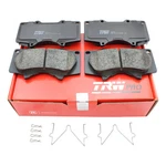 Trw Pro Front Ceramic Brake Pad Set For GX460 4RUNNER Fj Cruiser Sequoia Tacoma. Fixed Price $27.98.