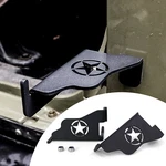 Black Accessories Foot Pegs Rest Pedal Door Hinge For Jeep Wrangler Tj 1997-2006. Fixed Price $42.62.