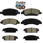 Front Rear Ceramic Brake Pad Set D652 D667 Ford Explorer 1995 2001. Fixed Price $32.99.