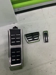 Footrest Gas Brake Pedal Aluminum Cover Set Oem 12-18 Audi A4 A5 S4 S5 Q5 RS7. Fixed Price $109.00.