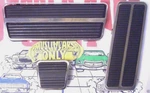 1969-1981 Camaro Firebird Nova Automatic Transmission Brake & Gas Pedal Pads. Fixed Price $42.95.