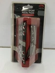 Pilot PM2387 Redline Aluminum Automatic Pedal Pad Set, & White Stripe. Fixed Price $17.95.