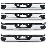 Chrome Rear Bumper Assembly For 2019-2025 Chevy Silverado Gmc Sierra 1500. Fixed Price $248.99.