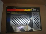 Mr Gasket 4726G Auto Trans Pedal Cover Kit Metal Clamp On Style #4 Slotted. Fixed Price $19.95.