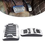 2X Stainless Steel Car Brake Gas Pedals Protection Cover For Jaguar Xe Xf Xjl. Fixed Price $21.44.