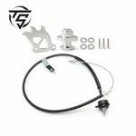 For 1979-1995 Mustang Adjustable Clutch Cable Quadrant And Firewall Adjuster Kit. Fixed Price $42.99.