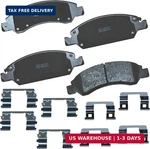 Bendix Premium SBC1363 Ceramic Front Brake Pads For Select Cadillac Escalade,. Fixed Price $47.13.