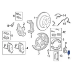 For Ram Promaster 1500 2014-2022 68095418AA Parking Brake Cable Bracket. Fixed Price $149.85.