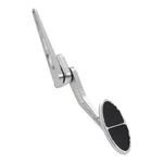 Lokar BAG-6104 Standard Oval Throttle Pedal, Brushed Billet Aluminum. Fixed Price $224.95.