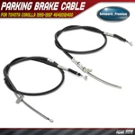 2X Rear Left & Right Parking Brake Cable For Toyota Corolla 1993-1997 4642012400. Fixed Price $29.52.
