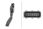 Sensor, Accelerator Pedal Position Hella 6PV 009 765-711. Fixed Price $74.41.
