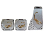 3 Pcs Gold Scorpion Manual Car/suv Gas Brake Foot Pedal Pads Covers Non Slip. Fixed Price $32.99.