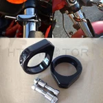 41MM Fork Turn Signal Indicator Light Relocation Bracket Clamps Mount Harley. Fixed Price $15.43.