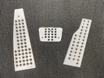Porsche 991/981/718/997/996/987/986/993/964 Aluminum Pedal Kit Lhd Pdk & Tip. Fixed Price $209.00.