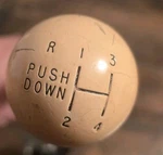 Hurst Super Shifter With Push Down Reverse Lockout 4 Speed Manual Transmission. Fixed Price $729.99.