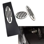For Mini Cooper Accelerator Gas Brake Foot Rest Pedal Cover No Dirll 3PCS Ldr. Fixed Price $25.30.