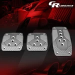 Nrg PDL-400GM Mt Manual Transmission Aluminum Foot Pedal Pad Cover Plates Set. Fixed Price $28.00.