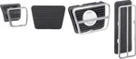 1969-71 Gm Pedal Pad Kit Manual Transmission With Disc Brakes Emblem 8 Piece. Fixed Price $60.70.