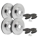 Front & Rear Brake Rotors + Ceramic Pads For 2011-2017 2018 Vw Beetle Jetta. Fixed Price $189.13.