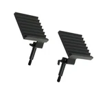 Fishbone FB21040 Offroad Foot Peg Set For 2007-2017 Jeep Wrangler Jk Black. Fixed Price $65.80.