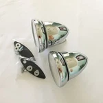 Bullet Exterior Mirrors Street Rod, Sports Car, Gt Racing Chrome -1 Pair. Fixed Price $59.95.