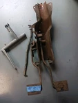 1966 Pontiac Gto Lemans Tempest Original Gm Clutch/brake Pedals, Z-bar, Pushrod. Fixed Price $260.00.