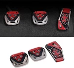 New Gas Clutch Brake Pedals Set 3PCS Nonslip Cover (red) Fast Shipping. Fixed Price $18.97.
