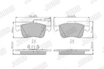 Jurid 573173J Brake Pad Set, Disc For Alfa Romeo. Fixed Price $81.04.