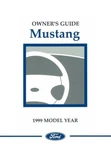 1999 Ford Mustang / Svt Cobra Supplement Owner's Manual. Fixed Price $52.50.