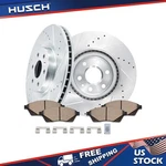 Front Drilled Brake Rotors + Ceramic Pads For 2010 2011 2012 - 2016 Cadillac Srx. Fixed Price $126.73.