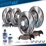 10PC Front Rear Disc Brake Rotors Ceramic Pads For Volvo S80 V60 V70 XC70. Fixed Price $208.61.